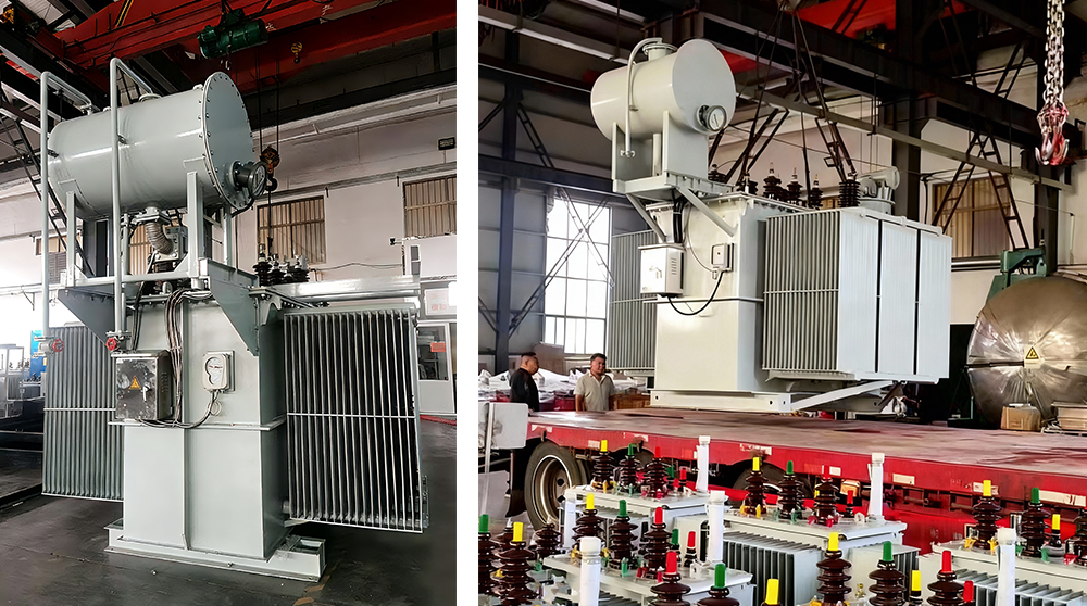 Solutions personnalisées Hongwei Power 5 000 kVA (10 kV/0,6 kV) pour transformateurs de fours électriques