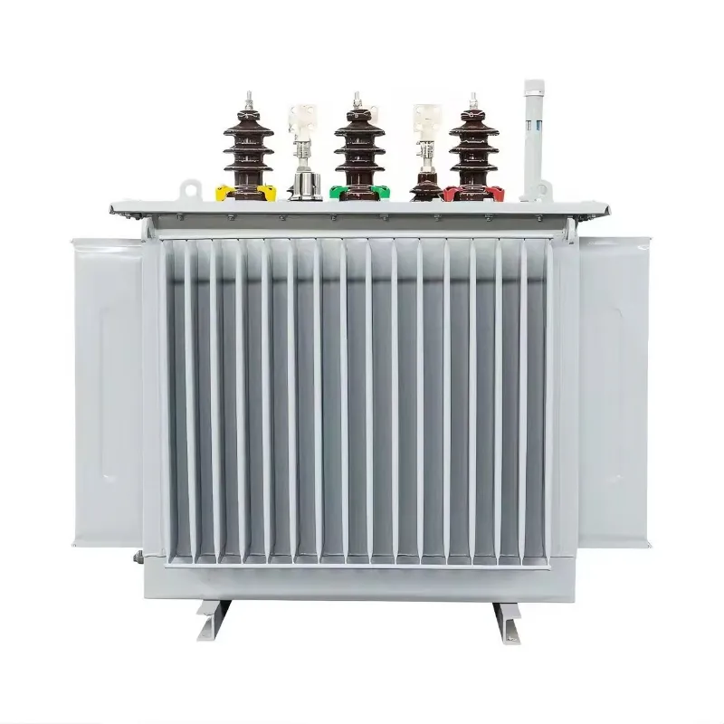 630kVA enroulement de cuivre du transformateur 10kV/400V immerg&eacute; dans l'huile triphas&eacute; enti&egrave;rement s