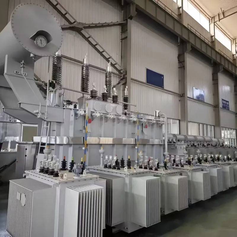 Enroulement de cuivre immerg&eacute; dans l'huile du transformateur de puissance 3150kVA 22kV/400V
