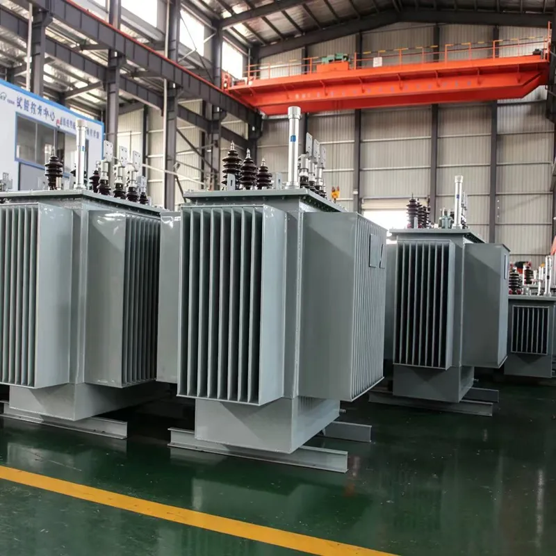 630kVA enroulement de cuivre du transformateur 10kV/400V immerg&eacute; dans l'huile triphas&eacute; enti&egrave;rement s