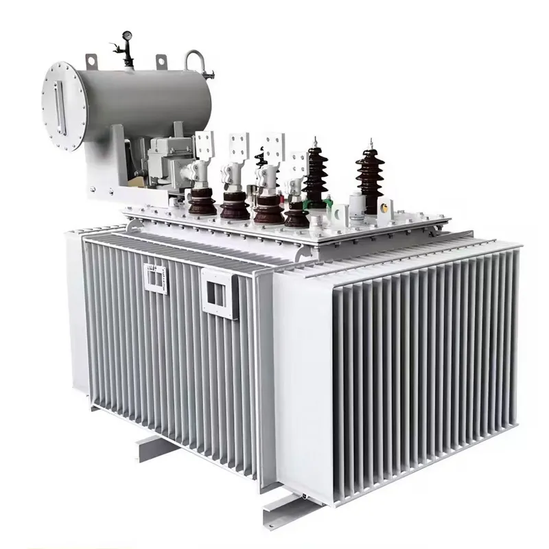 Enroulement de cuivre immerg&eacute; dans l'huile du transformateur de puissance 3150kVA 22kV/400V