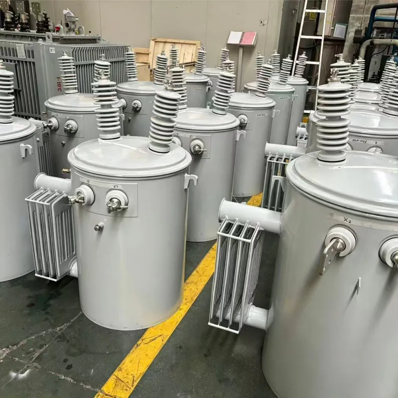 norme du CEI immerg&eacute;e dans l'huile du transformateur de distribution 25kVA monophas&eacute; 11kV/0.4kV