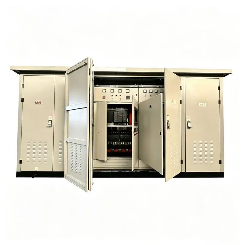 Sous-station europ&eacute;enne compacte int&eacute;gr&eacute;e de 100 &agrave; 5 000 kVA, de 6 &agrave; 35 kV/0,4 kV | Mod&egrave;le d'exporta