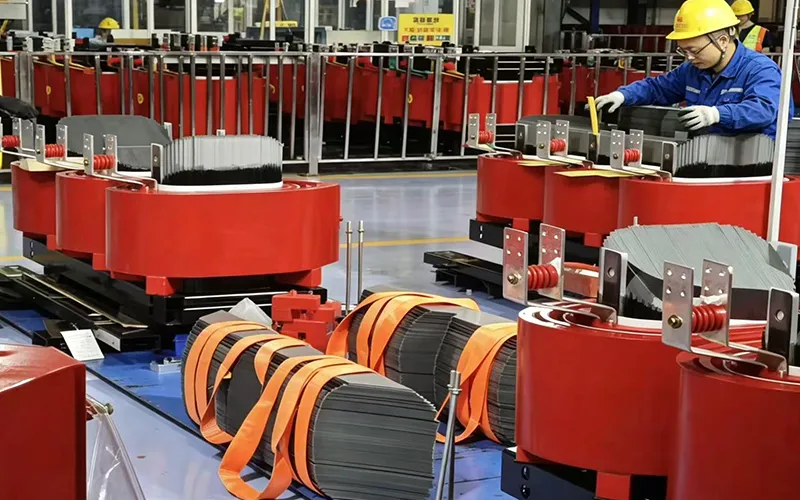 Projet d'alimentation cl&eacute; d&eacute;di&eacute; transformateur de type sec 2500kVA 33kV/0,4kV enti&egrave;rement personnali