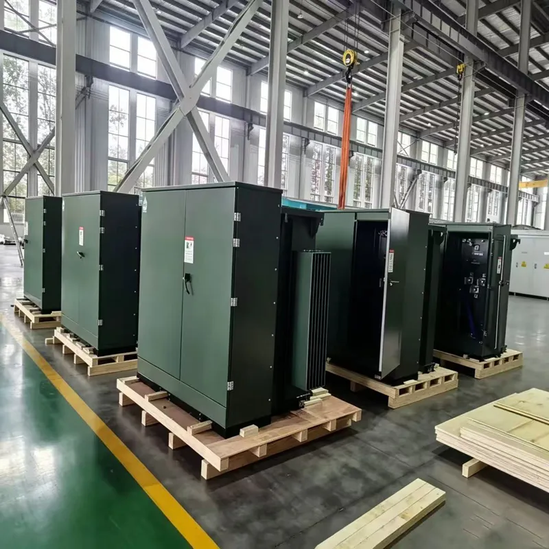 Transformateur am&eacute;ricain mont&eacute; sur coussin de haute qualit&eacute; 100kVA 13,2kV/480V 100-2500kVA certifi&eacute;