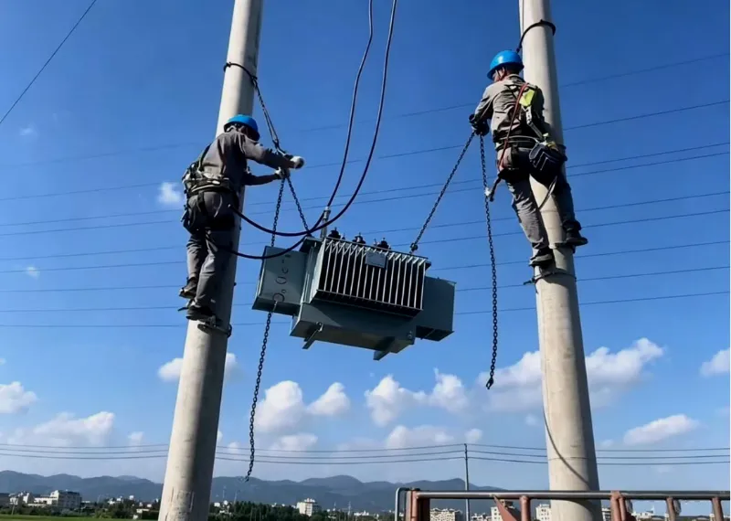 Transformateur de type europ&eacute;en 800 kVA 10 kV/0,4 kV direct d'usine | Sous-station de distribution c
