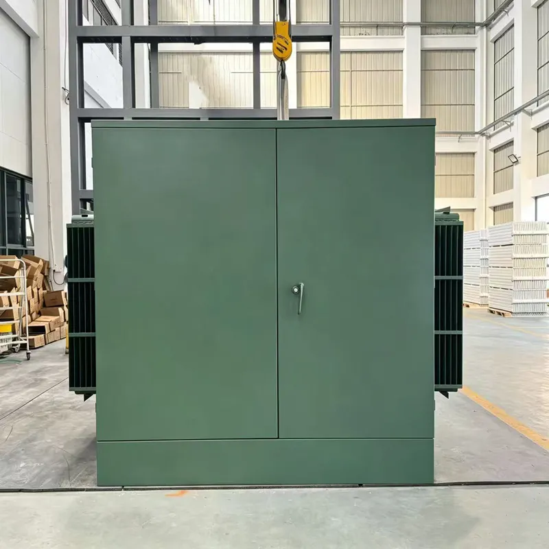 Transformateur de puissance am&eacute;ricain mont&eacute; sur coussin, 1 600 kVA, 11 kV/22 kV/33 kV, 100 &agrave; 2 500 k