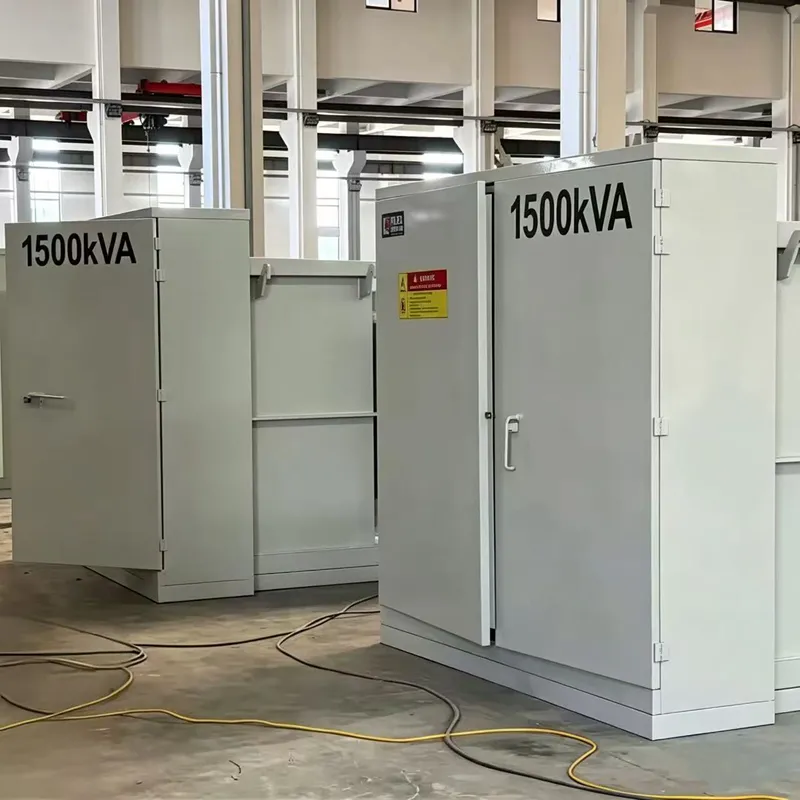 Transformateur de puissance am&eacute;ricain mont&eacute; sur coussin, 1 600 kVA, 11 kV/22 kV/33 kV, 100 &agrave; 2 500 k