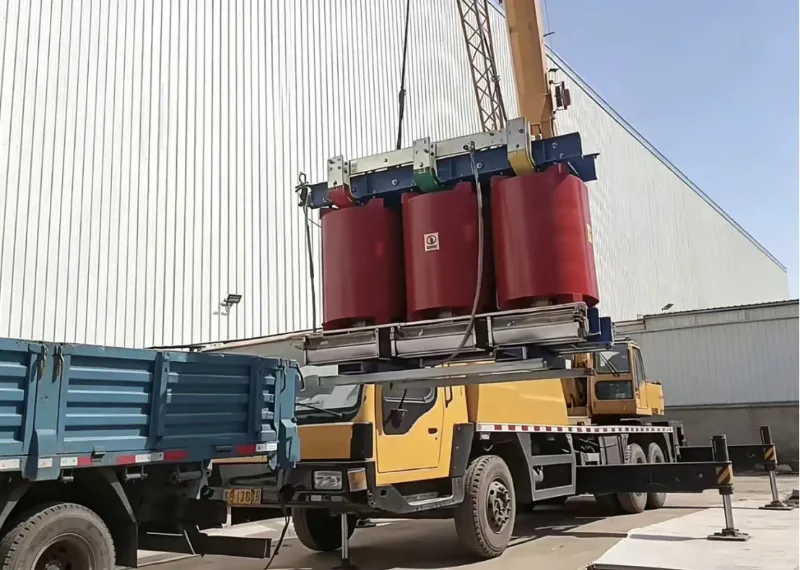 Projet d'alimentation cl&eacute; d&eacute;di&eacute; transformateur de type sec 2500kVA 33kV/0,4kV enti&egrave;rement personnali