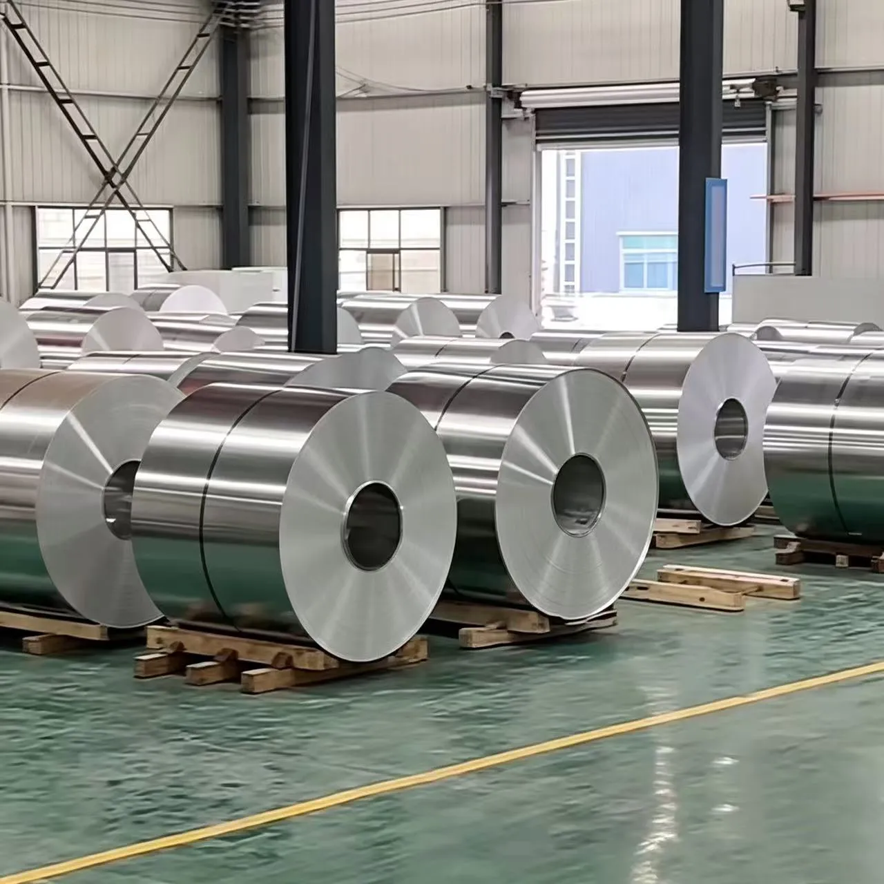 Bobine d'acier au silicium orient&eacute;e grain lamin&eacute;e &agrave; froid &agrave; faible perte pour &eacute;quipement &eacute;lectrique