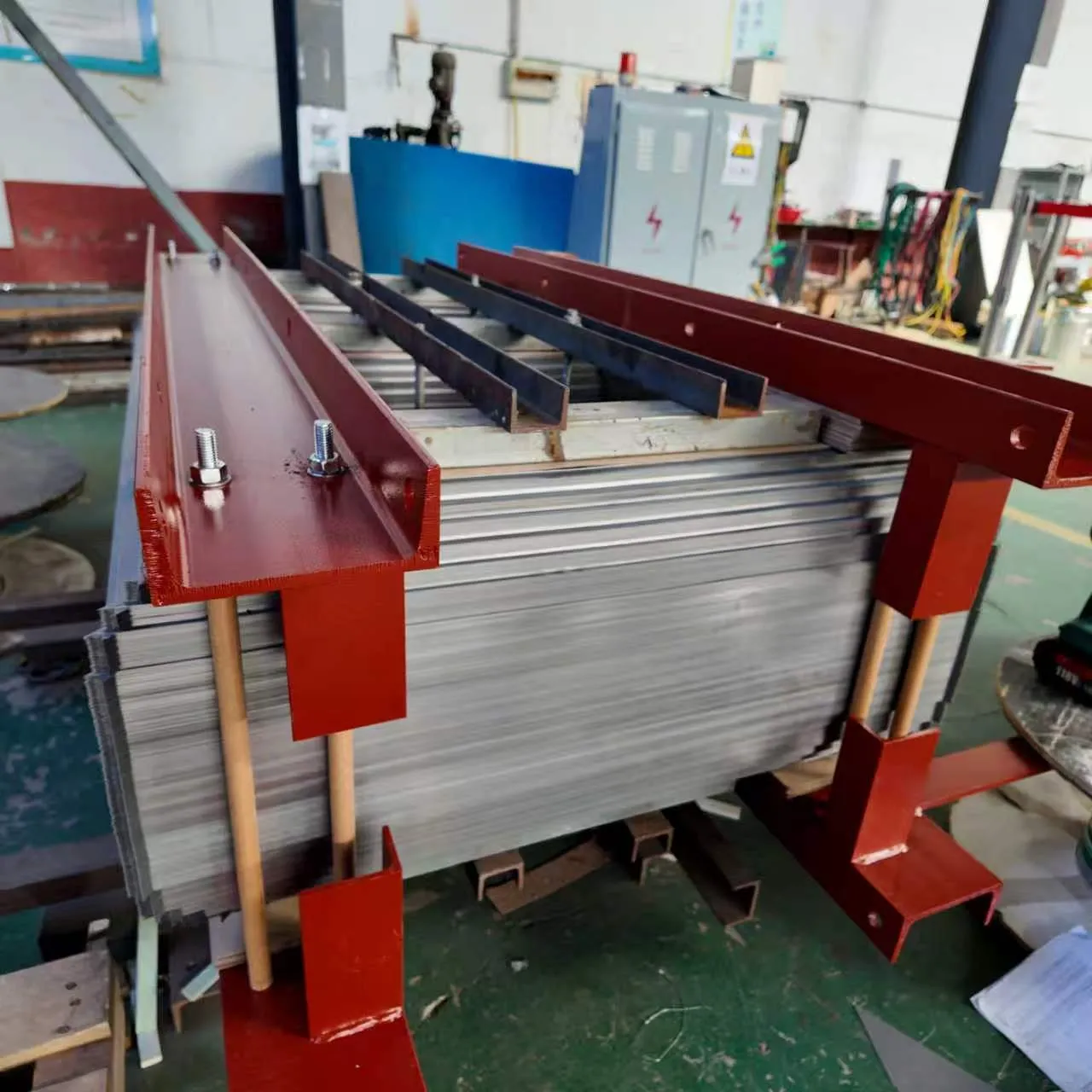 Noyau de fer de transformateur en acier au silicium lamin&eacute;